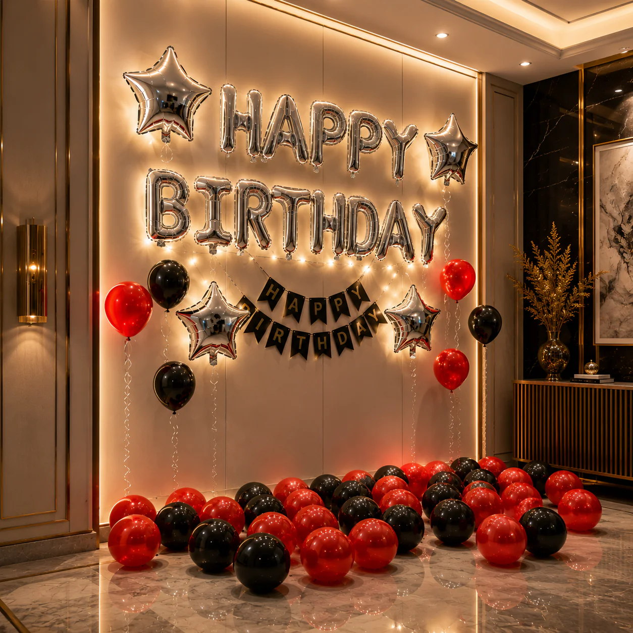 Birthday Balloon Decoration in Indore